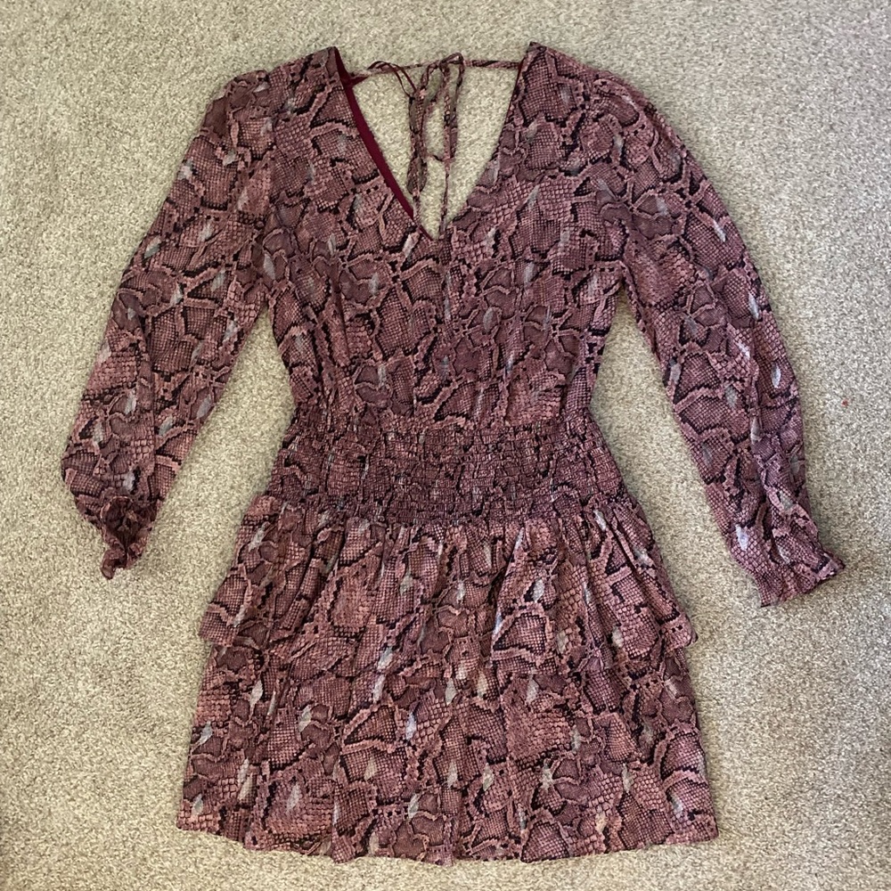 Drop waist dress